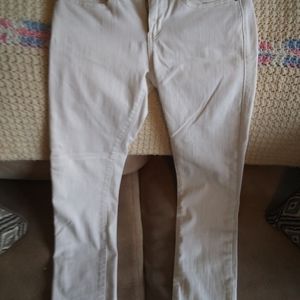 Rock & Republic white straight leg jeans